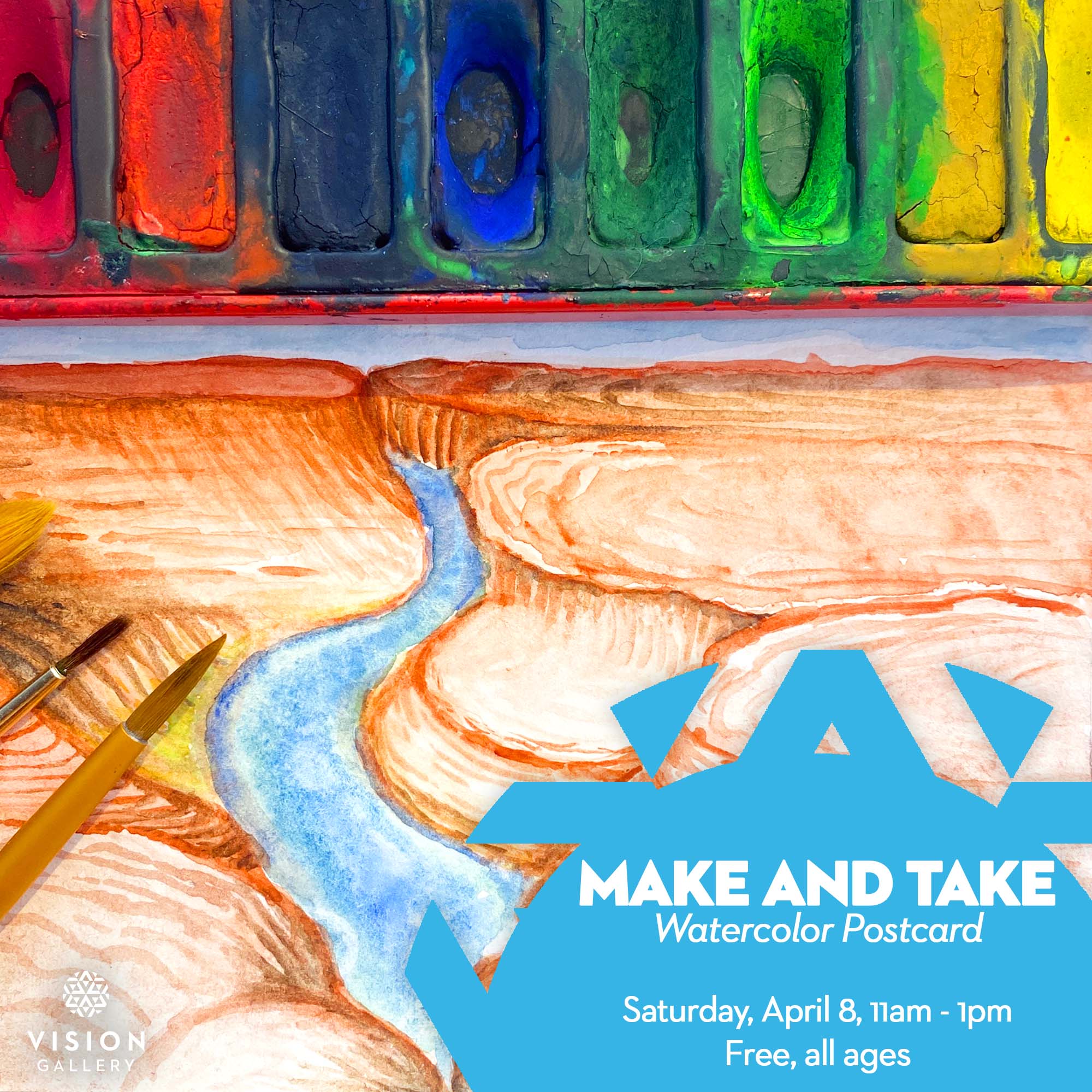 Take and Make: Postcards, Events